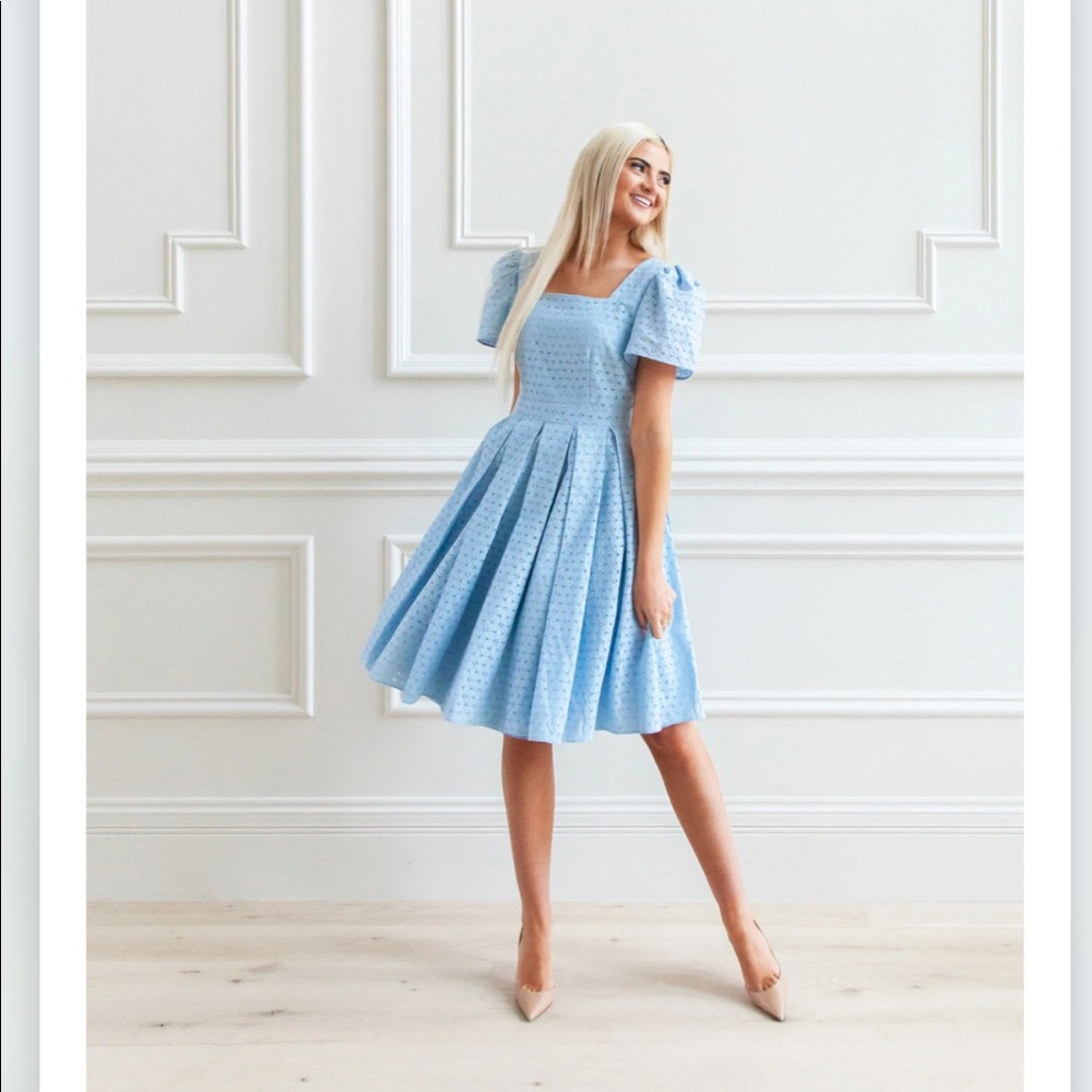 Rachel Parcell Lace Fit & Flare  Dress